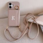 iPhone 17 手帳型ケース 腕ストラップ付属 iPhone 16e対応手帳型ケース iPhone16 PUレザー ケース