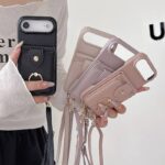 iPhone 17 手帳型ケース 腕ストラップ付属 iPhone 16e対応手帳型ケース