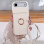 iPhone 17 手帳型ケース 腕ストラップ付属 iPhone 16e対応手帳型ケース