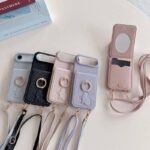 iPhone 17 手帳型ケース 腕ストラップ付属 iPhone 16e対応手帳型ケース
