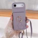 iPhone 17 手帳型ケース 腕ストラップ付属 iPhone 16e対応手帳型ケース