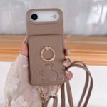 iPhone 17 手帳型ケース 腕ストラップ付属 iPhone 16e対応手帳型ケース
