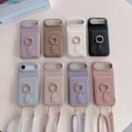 iPhone 17 手帳型ケース 腕ストラップ付属 iPhone 16e対応手帳型ケース