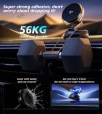 Qi2 MagSafe対応 強磁力 車載ホルダー エアコン吹出口