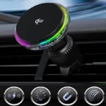 Qi2 MagSafe対応 強磁力 車載ホルダー ホルダー付属無し