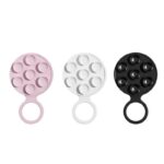 両面吸着 スマホリング 吸盤 スマホ リングホルダー シリコン 落下防止 スマートフォン リング