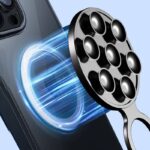 両面吸着 スマホリング 吸盤 スマホ リングホルダー シリコン 落下防止 スマートフォン リング