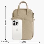 スマホショルダー 本革斜めがけバッグ 通勤バッグ 小物収納 財布