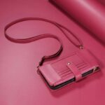 iPhone 17 手帳型ケース 腕ストラップ付属 iPhone 16e対応手帳型ケース iPhone16 PUレザー ケース