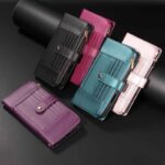 iPhone 17 手帳型ケース 腕ストラップ付属 iPhone 16e対応手帳型ケース iPhone16 PUレザー ケース