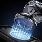 magsafe対応車載ホルダー K13 グネット式 真空 スマホホルダー 真空吸着式 携帯電話ホルダー 360度回転 電動真空吸着式スマホホルダー