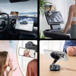 magsafe対応車載ホルダー K13 グネット式 真空 スマホホルダー 真空吸着式 携帯電話ホルダー 360度回転 電動真空吸着式スマホホルダー