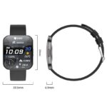 [技適マーク取得済み] 1.85inch大画面 スマートウォッチ 通話機能付き 多機能腕時計 多国言葉(日本語)対応 スマートウォッチ