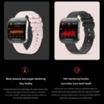 [技適マーク取得済み] 1.85inch大画面 スマートウォッチ 通話機能付き 多機能腕時計 多国言葉(日本語)対応 スマートウォッチ