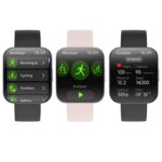 [技適マーク取得済み] 1.85inch大画面 スマートウォッチ 通話機能付き 多機能腕時計 多国言葉(日本語)対応 スマートウォッチ