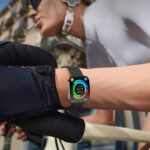 [技適マーク取得済み] 1.85inch大画面 スマートウォッチ 通話機能付き 多機能腕時計 多国言葉(日本語)対応 スマートウォッチ