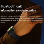 [技適マーク取得済み] 1.85inch大画面 スマートウォッチ 通話機能付き 多機能腕時計 多国言葉(日本語)対応 スマートウォッチ