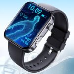 [技適マーク取得済み]F310 2.1inch大画面 スマートウォッチ ワイヤレスイヤホン内蔵