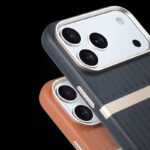 iPhone 17 背面型ケース iPhone16Pro PUレザー ケース magsafe対応ケース iPhone16Pro max PU合成革 レザー