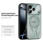iPhone17 メタル合金枠 ケース カバー magsafe対応ケース