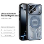 iPhone17 メタル合金枠 ケース カバー magsafe対応ケース
