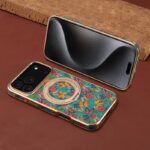 iPhone 17 背面型ケース iPhone16Pro PUレザー ケース