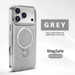 iPhone 17 背面型ケース iPhone16Pro PUレザー ケース magsafe対応ケース