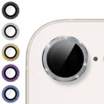 iPhone16e カメラレンズ キラキラ iPhoneカメラ保護 フィルム iPhone16e カメラカバー