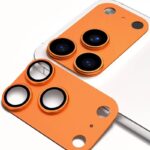 iPhone 17Pro/17ProMax カメラ フィルム アルミニウム合金製 カメラ保護フィルム