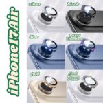 iPhone 17Pro/17ProMax カメラ フィルム アルミニウム合金製 カメラ保護フィルム