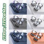 iPhone 17Pro/17ProMax カメラ フィルム アルミニウム合金製 カメラ保護フィルム