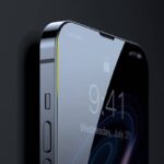 iPhone17全面保護 ガラスフィルム 黒縁あり ブルーライトカット 強化ガラスフィルム