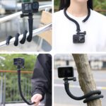 フレキシブル三脚 くねくね三脚 スマホ三脚 フレキシブル VRIG 自撮り棒 ミニ三脚ホルダー