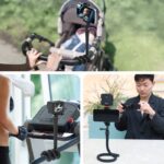 フレキシブル三脚 くねくね三脚 スマホ三脚 フレキシブル VRIG 自撮り棒 ミニ三脚ホルダー