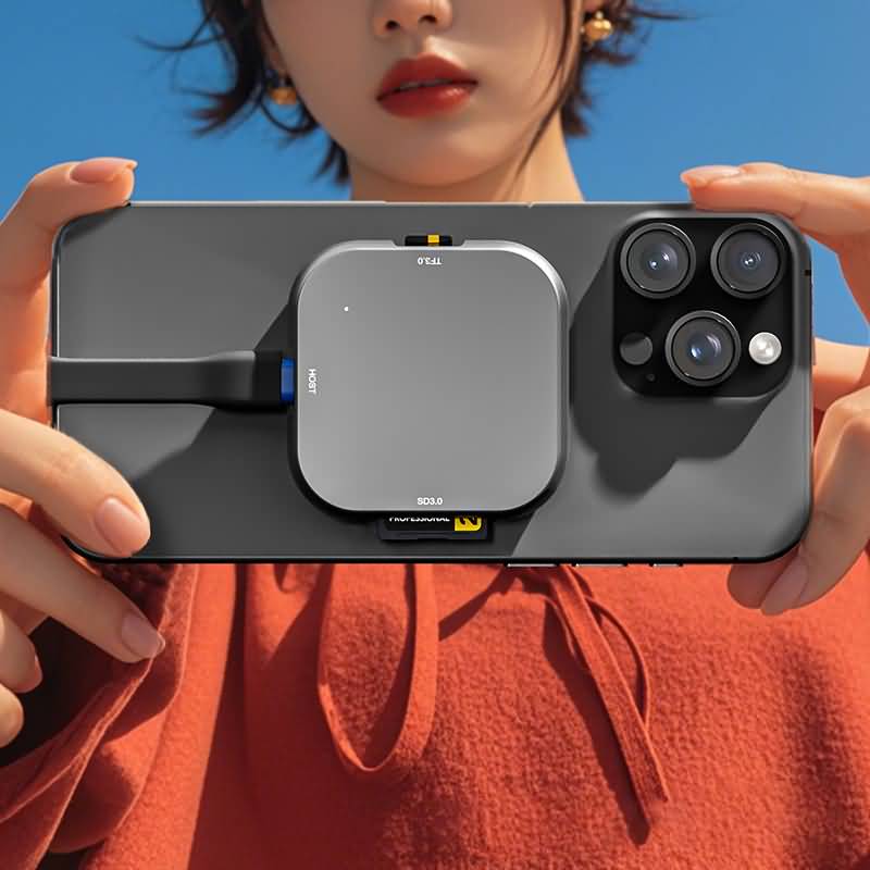 Magsafe対応 sdカードリーダー TF SD カードリーダー USB3.0 高速 2-in-1 USB3.0 カードリーダー