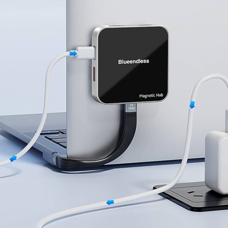 8-in-1磁気USB Cハブ MC810/MC710 磁気USB Cハブ Magsafe対応 iPhone Type-C ドッキングステーション