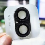 iPhone17pro カメラ フィルム ラメ入れ レンズ保護フィルム