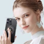 アルミ合金製 折り畳式 マグネット式 スマホ スタンド