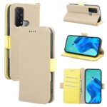 OPPO Reno 7A 合成革ケース 腕ストラップ付属 手帳型ケース