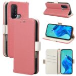 OPPO Reno 7A 合成革ケース 腕ストラップ付属 手帳型ケース