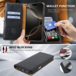 iPhone 17 手帳型ケース 腕ストラップ付属 iPhone 16e対応手帳型ケース iPhone16 PUレザー ケース