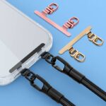 ステンレス製 スマホストラップ用 背面 シールパッド