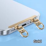 ステンレス製 スマホストラップ用 背面 シールパッド