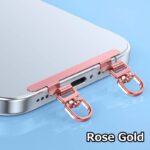 ステンレス製 スマホストラップ用 背面 シールパッド
