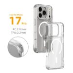 iPhone17 2in1 PC+TPU ケース magsafe対応ケース