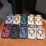 iPhone 17 手帳型ケース magsafe対応ケース iPhone16 PUレザー 手帳型ケース カード収納可能 スタンド機能 スマホケース 全9色 SKU:AC08052025004 - Image 2