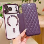 iPhone 17 手帳型ケース magsafe対応ケース iPhone16 PUレザー 手帳型ケース カード収納可能 スタンド機能 スマホケース 全9色 SKU:AC08052025004 - Image 151