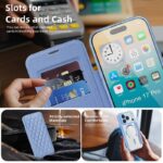 iPhone 17 手帳型ケース magsafe対応ケース iPhone16 PUレザー 手帳型ケース カード収納可能 スタンド機能 スマホケース 全9色 SKU:AC08052025004 - Image 102