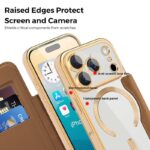 iPhone 17 手帳型ケース magsafe対応ケース iPhone16 PUレザー 手帳型ケース カード収納可能 スタンド機能 スマホケース 全9色 SKU:AC08052025004 - Image 80