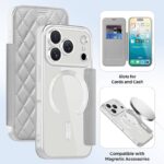 iPhone 17 手帳型ケース magsafe対応ケース iPhone16 PUレザー 手帳型ケース カード収納可能 スタンド機能 スマホケース 全9色 SKU:AC08052025004 - Image 59